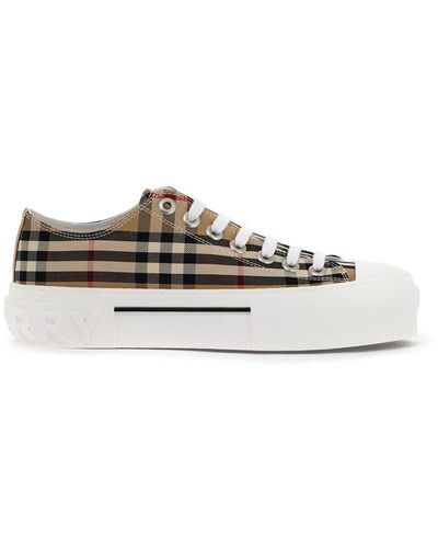 Burberry Vintage Check Low Sneakers - White