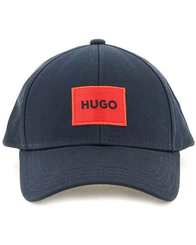 HUGO Baseball Cap Met Logo -patch - Blauw