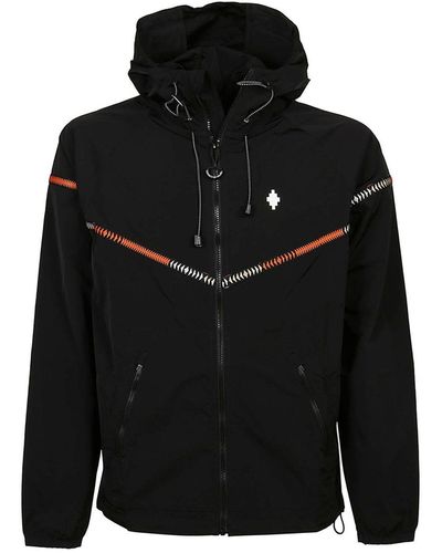 Marcelo Burlon Marcelo Burlon County Van Milan Wind Breakher Jacket - Zwart