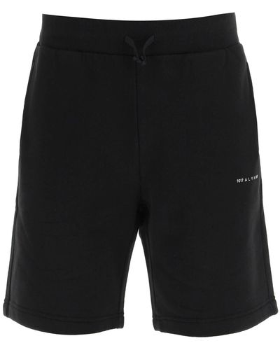 1017 ALYX 9SM 1017 Alyx 9 Sm Bermuda Shorts Met Logo - Zwart