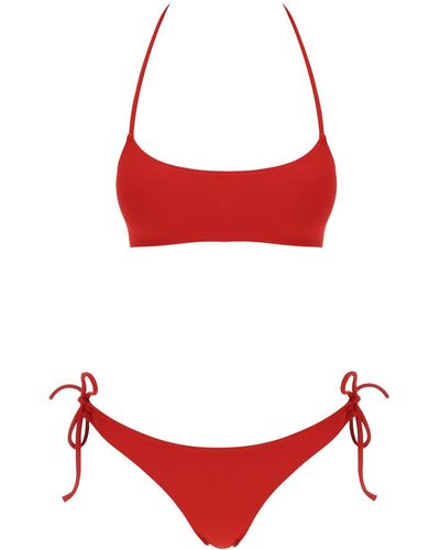 Lido Set Bikini Cinquantasette Rib - Rot