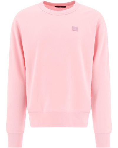 Acne Studios Geconfronteerd Met Sweatshirt - Roze