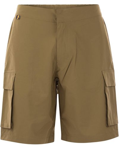 K-Way Bastyel cargo bermuda shorts - Vert