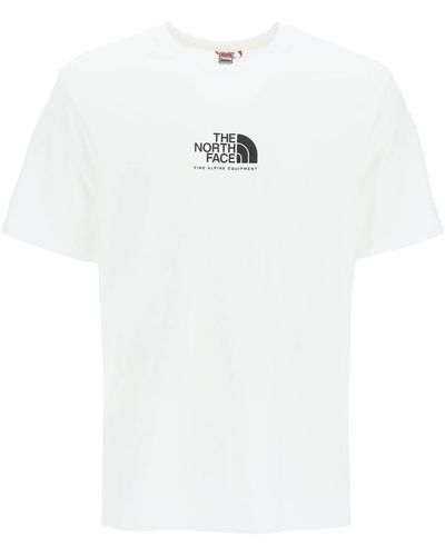 The North Face Oversized T-shirt Met Logo - Wit