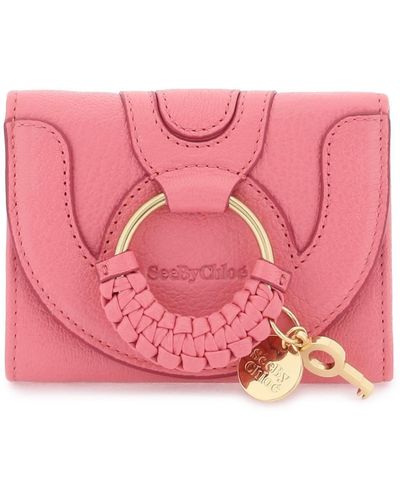 See By Chloé Siehe von Chloe Hana Mini Brieftasche - Pink