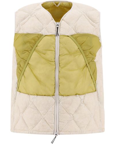 Roa Quilted Down Vest - Natural
