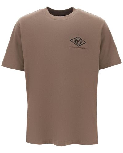 Filson Pioneer Grafik T -Shirt - Braun