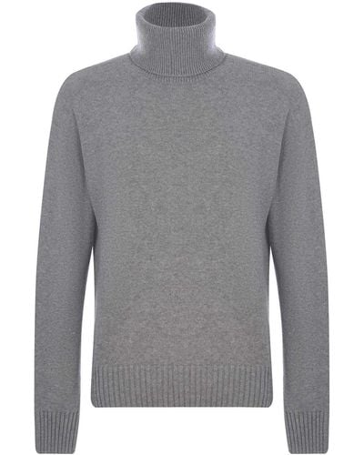 Off-White c/o Virgil Abloh Basic Wool Pullover - Gray