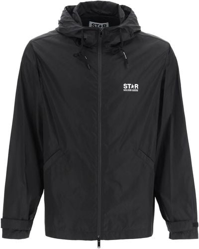 Golden Goose Golden Gans Daris Windbreaker - Schwarz