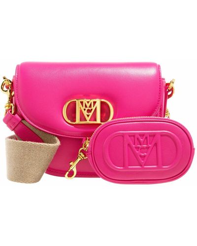 MCM Mode Travia Shoulder Bag - Pink