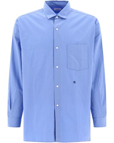 Nanamica "wind" Shirt - Blauw