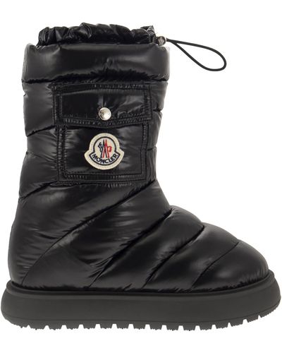 Moncler Gaia Pocket Mid Boots - Black