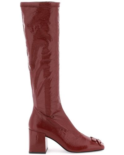 Courreges 'Heritage Stiefel - Rot