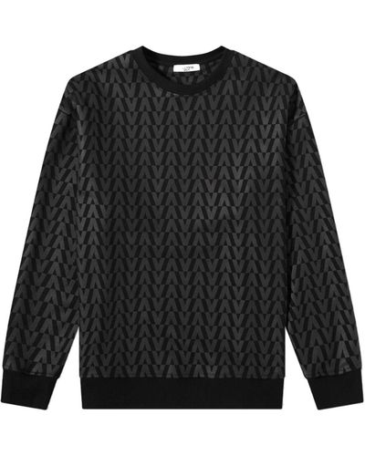 Valentino Sweat-shirt de logo - Noir