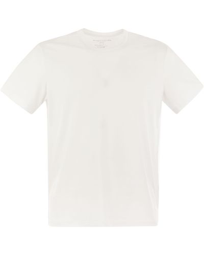 Majestic Short Sleeved T Shirt - White