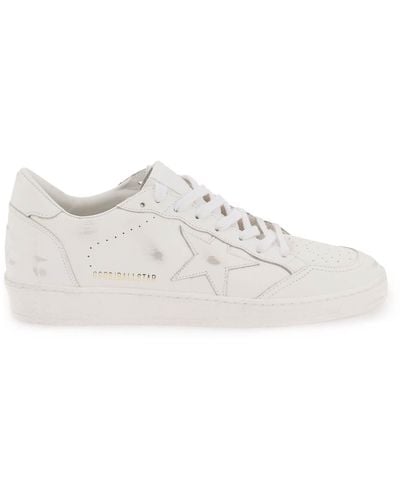 Golden Goose 'ball Star' Sneakers - Wit