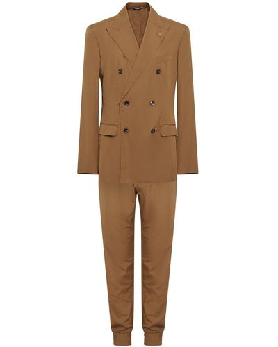 Dolce & Gabbana Double-breasted Suit - Brown