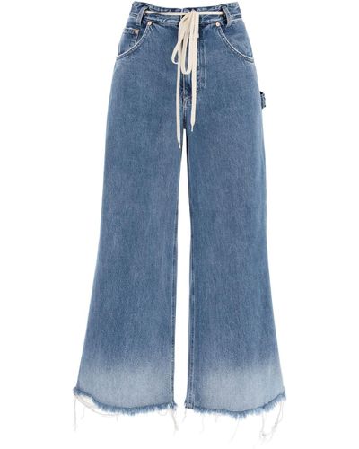 Closed Flare Morus Jeans With Distressed Details - Blue
