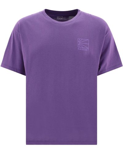 Rassvet (PACCBET) Logo T -Shirt - Viola