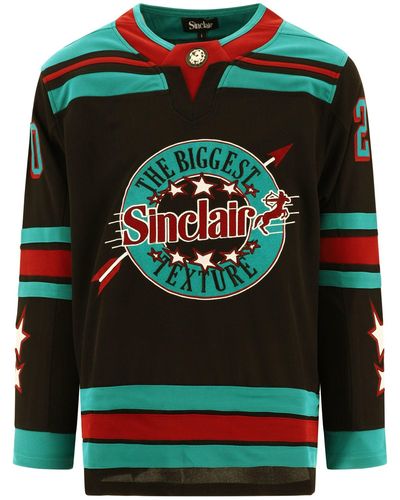 Sinclair Team Texture Home Hockey Sweatshirt - Gris