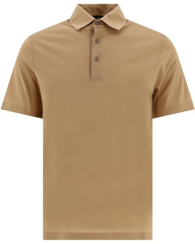 Herno Crêpe Jersey Polo Shirt - Neutro