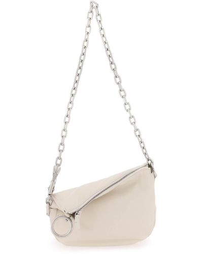 Burberry Knight Small Bag - White