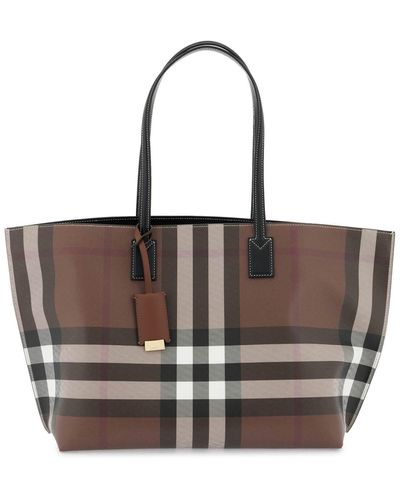 Burberry Check -tasche - Wit