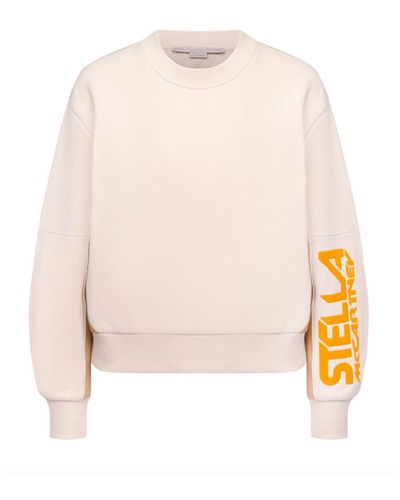 Stella McCartney Logo Sweatshirt - Natural