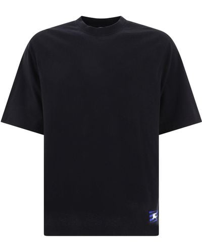 Burberry T-shirt de coton - Noir