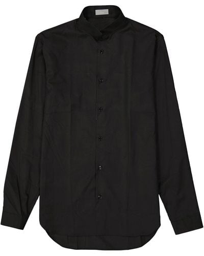 Dior Katoenen Shirt - Zwart