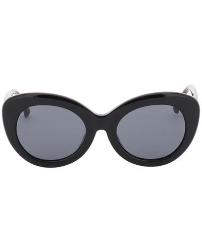 The Attico Die Attico 'agnes' Sonnenbrille - Zwart