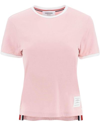 Thom Browne Mélange Jersey - Rosa