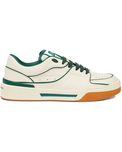 Dolce & Gabbana New Roma Leather Sneakers - Verde