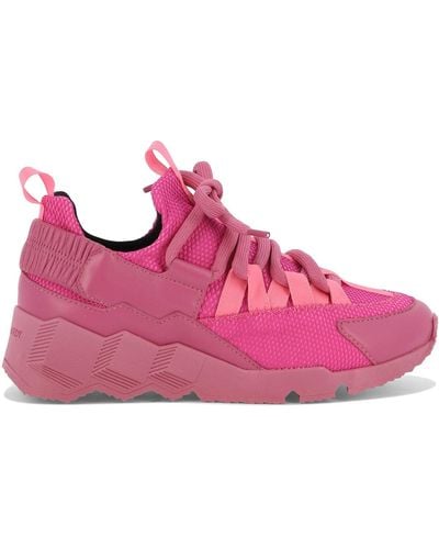 Pierre Hardy Trek Comet Sneakers - Pink