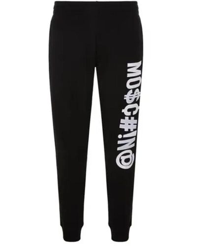 Moschino Moschino Logo Jogging Pants - Black
