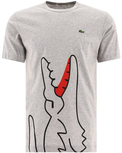 Comme des Garçons Wie Jungen Lacoste X Hemd Wie Jungen T -shirt - Grijs