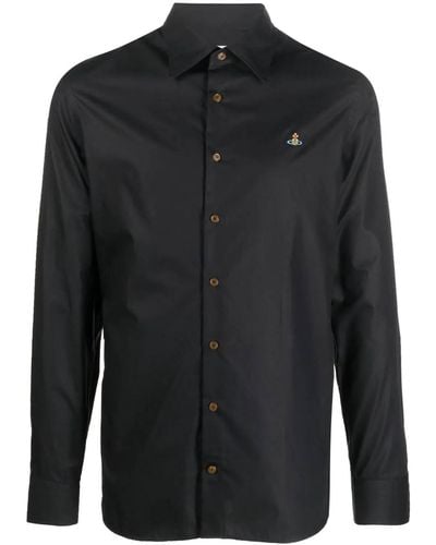 Vivienne Westwood Man Black Shirt 2401000 J - Zwart