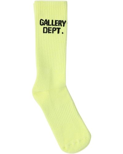 GALLERY DEPT. "Crew" Socks - Yellow
