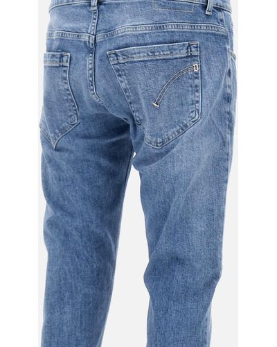 Dondup George Denim Skinny Fit Jeans - Blue