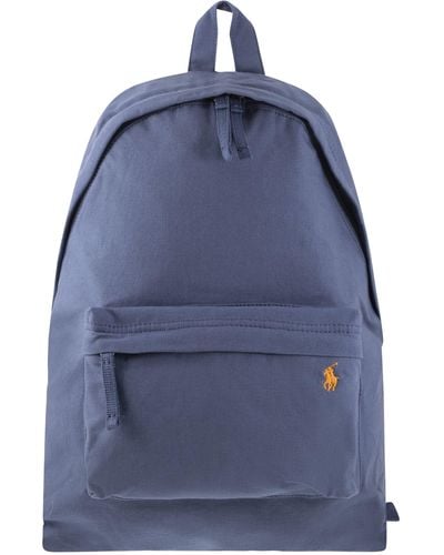 Polo Ralph Lauren Canvas Backpack - Bleu