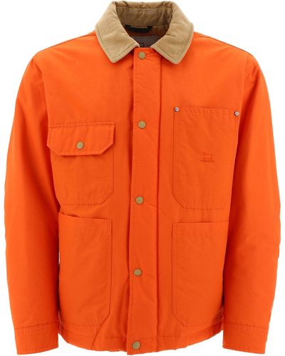 Woolrich Herren andere materialien jacke - Orange