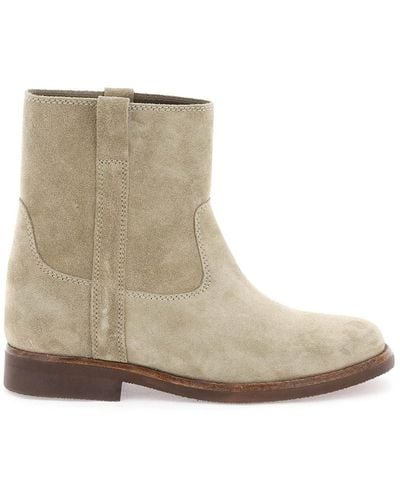 Isabel Marant 'Susee' Ankle Boots - Natural