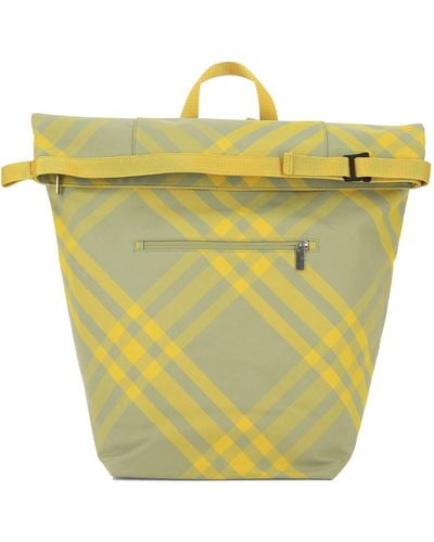 Burberry Roll Backpack - Jaune