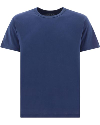RRL RRL von Ralph Lauren RRL gesticktes T -Shirt - Blau