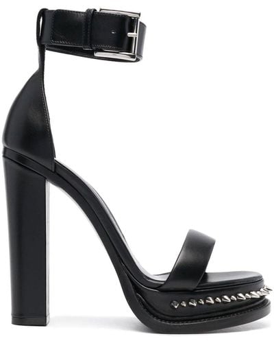 Alexander McQueen Studded Sandals - Black