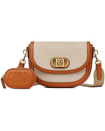 MCM MODE MOD MODA Travia Shoulder Bag - Marrón