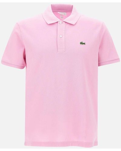 Lacoste T-Shirts And Polos - Pink