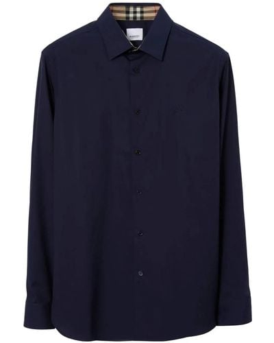 Burberry Man Blue Shirt 8071800 - Blauw