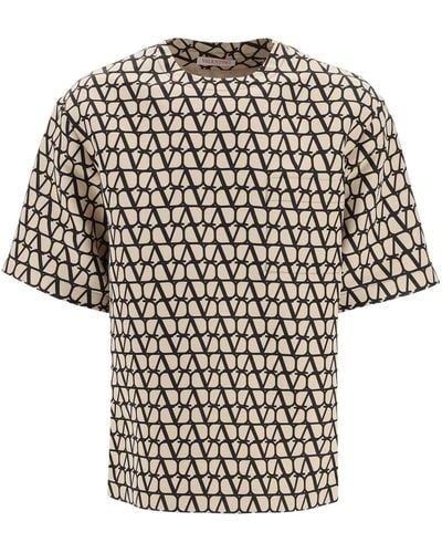 Valentino Silk Faille T -shirt - Wit