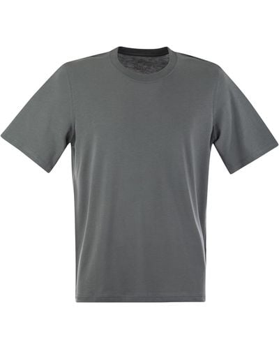 Majestic Short Sleeved T Shirt - Gray